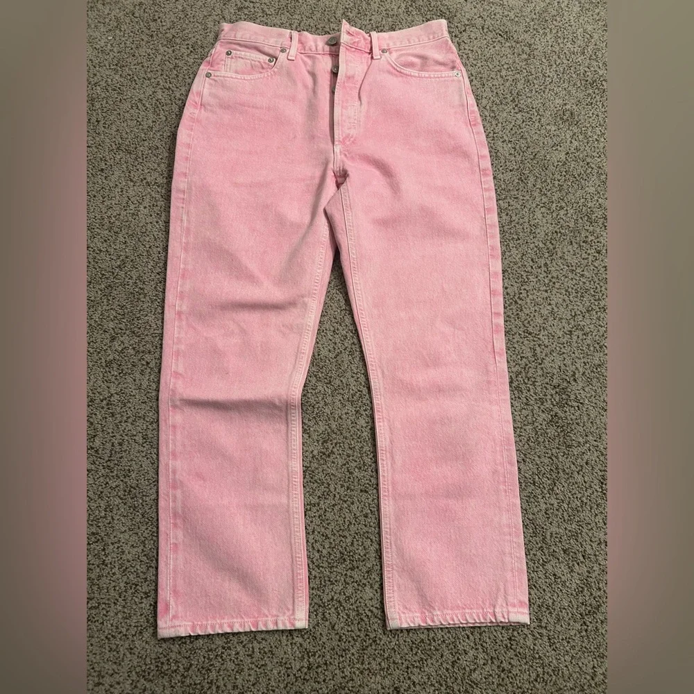 AGOLDE Hi Rise Riley Crop Jean - Picture 3 of 9